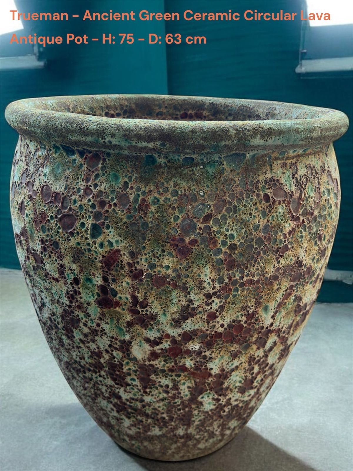 trueman ancient lava ceramic pot trueman ancient lava ceramic pot